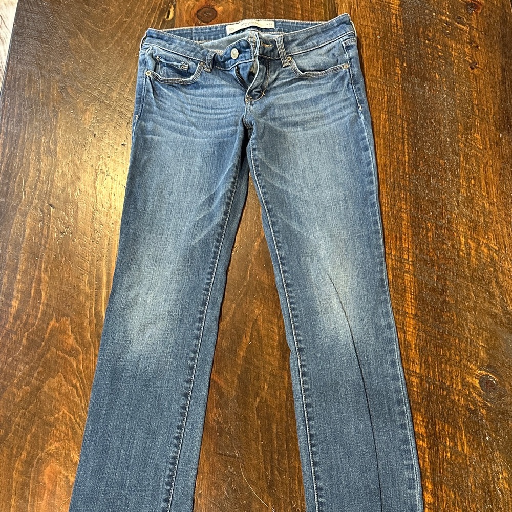 Abercrombie & Fitch Women's Skinny Jeans in Blue